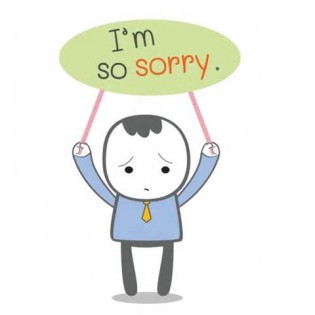 Definisi apologize