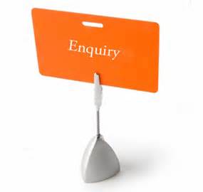 Ορισμός του enquiry