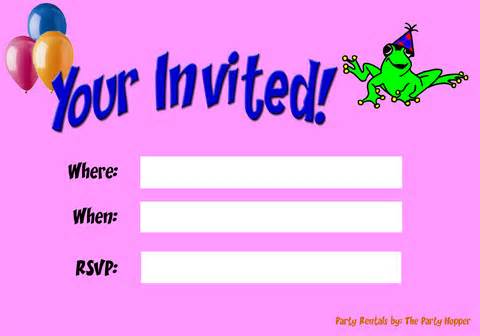 Definisi invitations