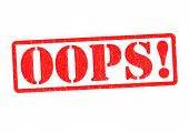Definitions of misjudgment