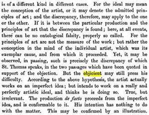Definitions of objicient