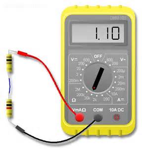 Definitions of ohmmeter