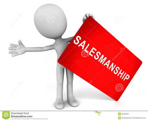 تعریف ازsalesmanship