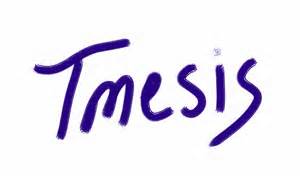 Definisi tmesis