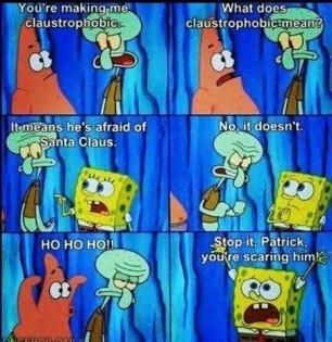 Definiția claustrophobic