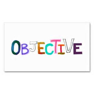 Definició de objective