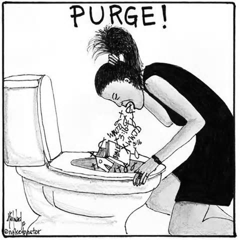 Определяне на purging