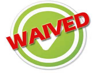 Definitions of waived