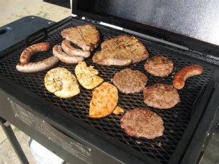 ความหมายของ grilling