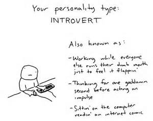 Definitions of introverts