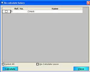opredelitev recalculate