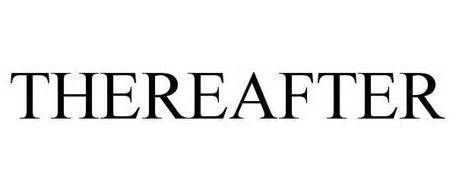 Definitions of thereafter